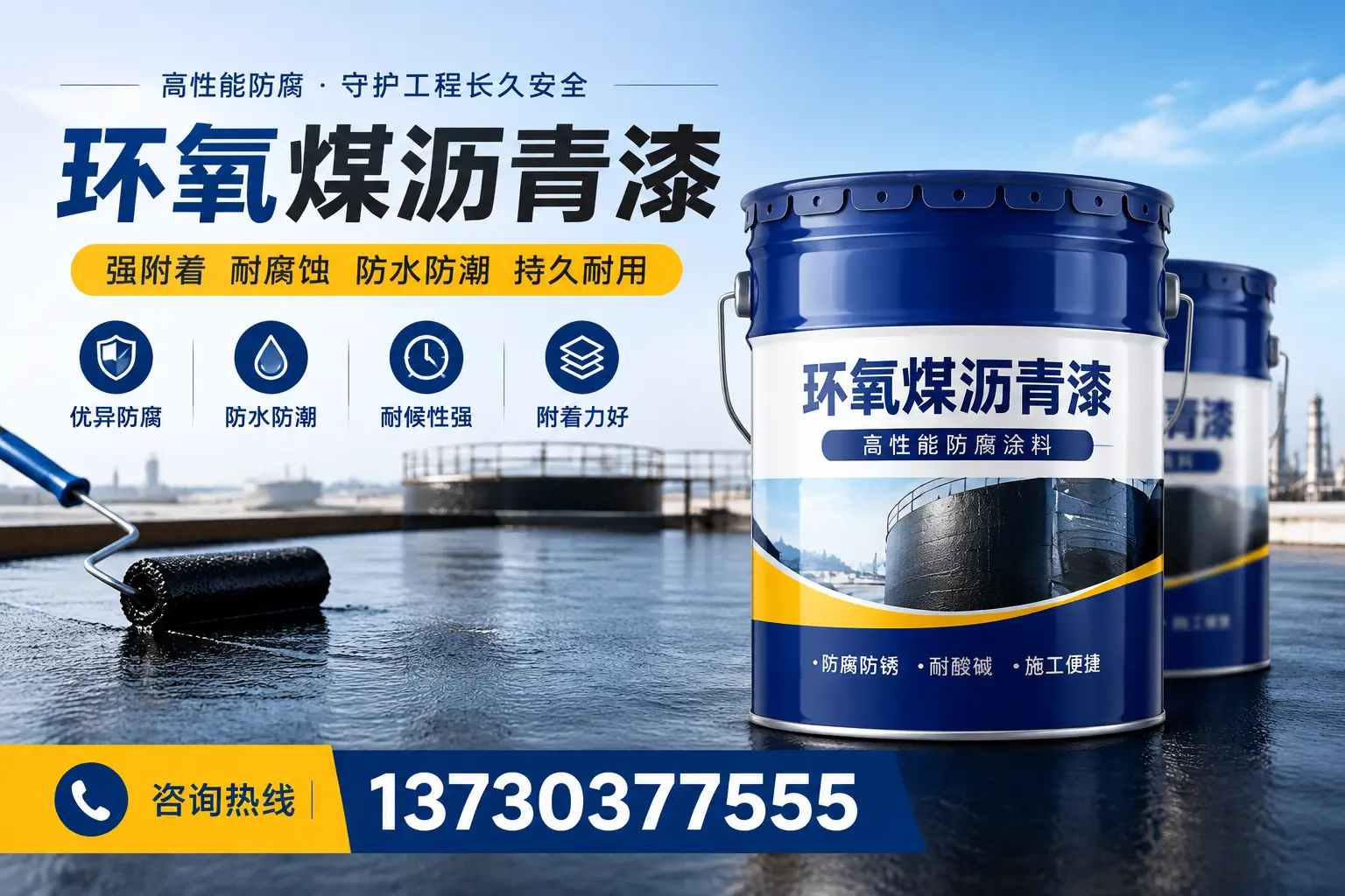 如何判断环氧煤沥青漆的质量?滦平消费者指南