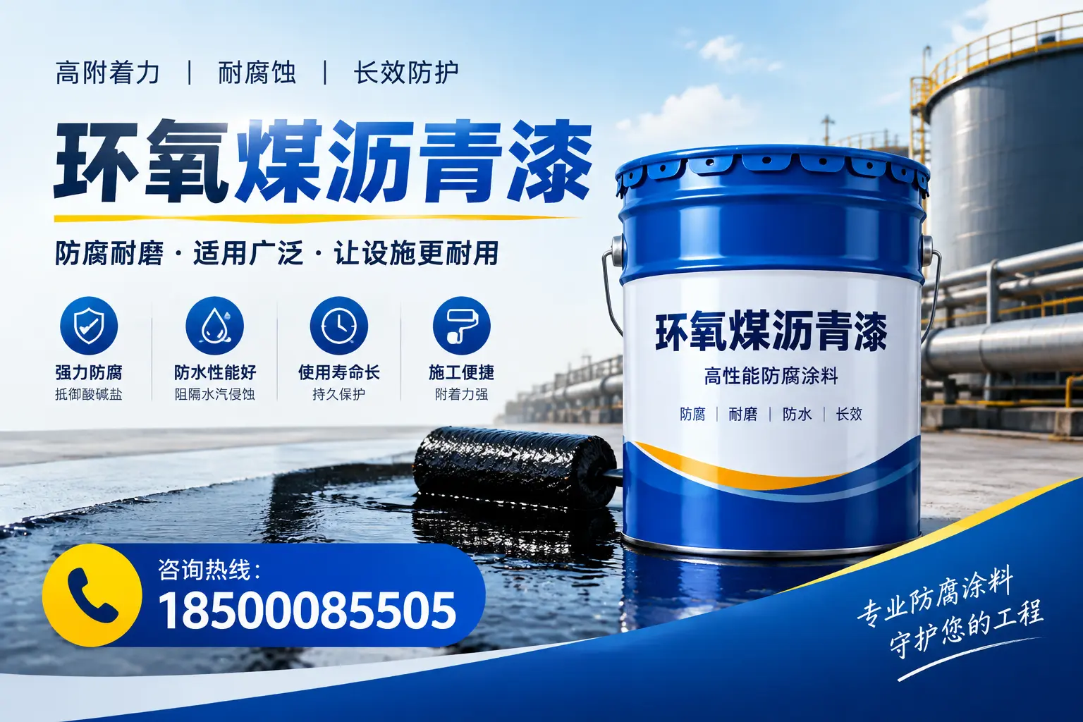 环氧煤沥青漆与其他涂料的对比分析,助力滦平企业决策